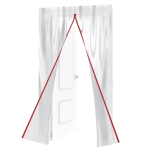 Пленочная дверь на молнии типа I, 220 x 120 cm, с малярной лентой 2.5 см х 10 м Matrix купить в Москве с доставкой по всей России | ProtosMarket.ru