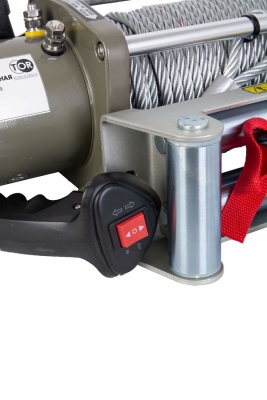 Лебедка автомобильная TOR ЛА S10000 г/п 4536 кг 28 м 12V купить в Москве с доставкой по всей России | ProtosMarket.ru