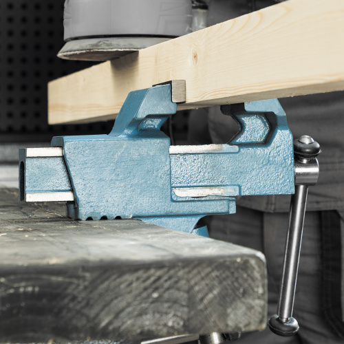 Тиски слесарные, 63 мм, крепление для стола, винтовой зажим (Глазов) купить в Москве с доставкой по всей России | ProtosMarket.ru