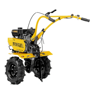 Мотоблок DPT-170, 7 л.с., ремен.сцеп, шир 85 см, глуб 35 см,фрез 3х3,ШОМ,скор 2В/1Н,кол 8" Denzel по ценам производителя в Москве с доставкой по всей России