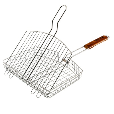 Решетка гриль 305 х 235 х 55 мм, объемная, хромированная Camping Palisad купить в Москве с доставкой по всей России | ProtosMarket.ru