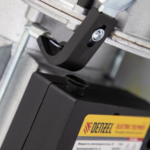 Тельфер электрический TF-800, 0.8 т, 1300 Вт, высота 12 м, 8 м/мин Denzel купить в Москве с доставкой по всей России | ProtosMarket.ru