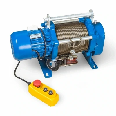 Лебедка электрическая LITELIFT KCD-500 кг 380в с канатом 100м