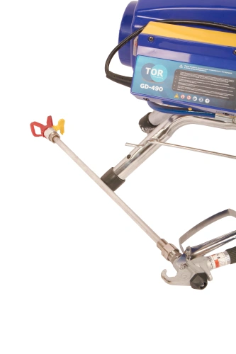 Окрасочный аппарат поршневой 290 бар, 2,2 кВт, 220 В  TOR GD-490 по ценам производителя в Москве с доставкой по всей России