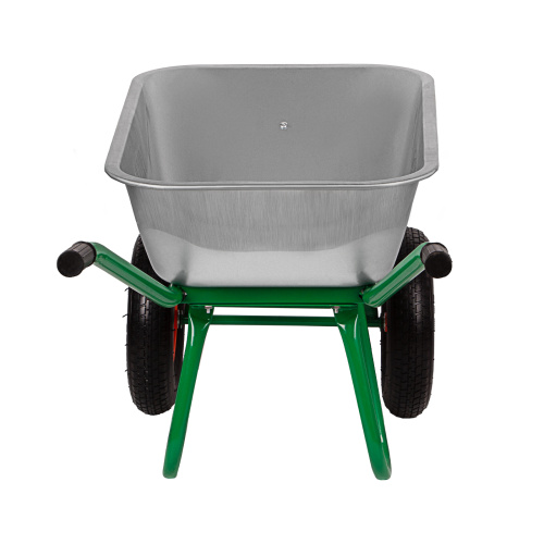 Тачка садово-строительная, 2-х колесная, усиленная, грузоподъемность 320 кг, объем 100 л Palisad купить в Москве с доставкой по всей России | ProtosMarket.ru