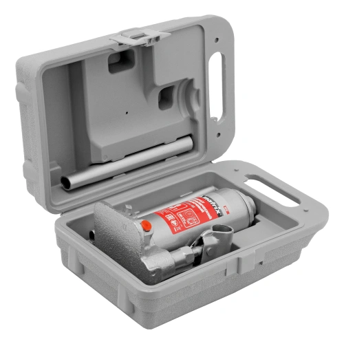 Домкрат гидравлический бутылочный, 3 т, высота подъема 194-372 мм, в пластиковый кейсе Matrix по ценам производителя в Москве с доставкой по всей России