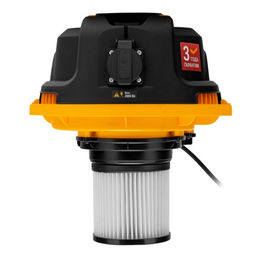 Пылесос строительный RVC30, 1400 Вт, бак 30 л, шланг 3 м, розетка с автосинхр. Denzel купить в Москве с доставкой по всей России | ProtosMarket.ru