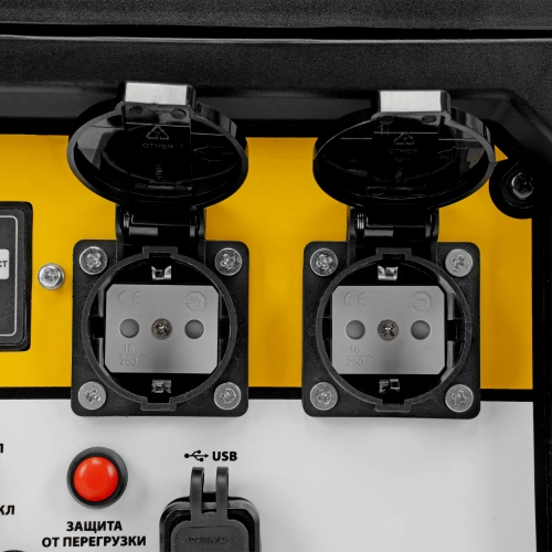 Генератор инверторный GS-4500iSE, 4,5 кВт, 230 В, закрытый корпус, электростартер Denzel купить в Москве с доставкой по всей России | ProtosMarket.ru