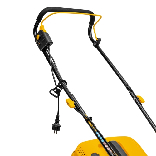 Газонокосилка электрическая GM-1300, 1300 Вт, шир. 32 см, 5 уров., травосб. 35 л Denzel купить в Москве с доставкой по всей России | ProtosMarket.ru