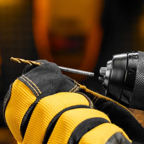 Набор сверл по металлу, 2-8мм, Р6М5К8-TiN, Golden Tip, 6 шт Denzel купить в Москве с доставкой по всей России | ProtosMarket.ru