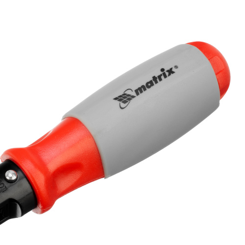 Отвертка реверсивная, поворотная головка, набор бит, CrV, 6 шт Matrix купить в Москве с доставкой по всей России | ProtosMarket.ru