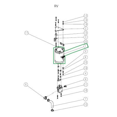 Электродвигатель масляного насоса для ричтрака RV (48V) купить в Москве с доставкой по всей России | ProtosMarket.ru