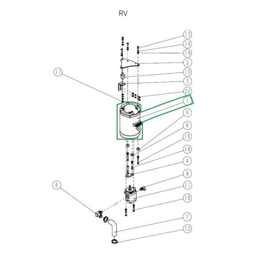 Электродвигатель масляного насоса для ричтрака RV (48V) купить в Москве с доставкой по всей России | ProtosMarket.ru