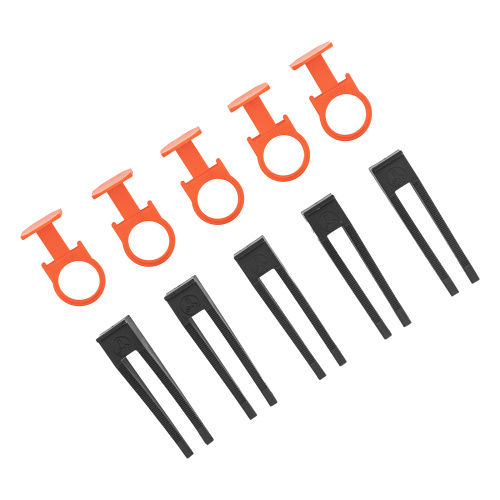 Комплект зажим + клин для системы выравнивания плитки СВП Кольцо, 50/50 шт. в ведре Сибртех купить в Москве с доставкой по всей России | ProtosMarket.ru