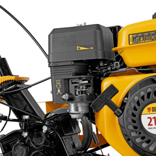 Мотоблок DPT-370S, 7 л.с., ремен.сцеп, фрез 3х4, ШОМ, передачи 3В/1Н Denzel по ценам производителя в Москве с доставкой по всей России