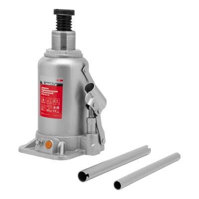 Домкрат гидравлический бутылочный, 20 т, h подъема 244-449 мм Matrix купить в Москве с доставкой по всей России | ProtosMarket.ru