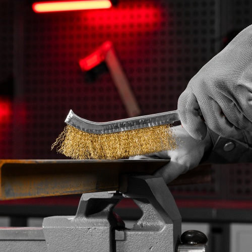 Набор щеток для дрели, 3 шт, 1 плоская, 65 мм, 50 мм "чашка", ручная металлическая Matrix купить в Москве с доставкой по всей России | ProtosMarket.ru