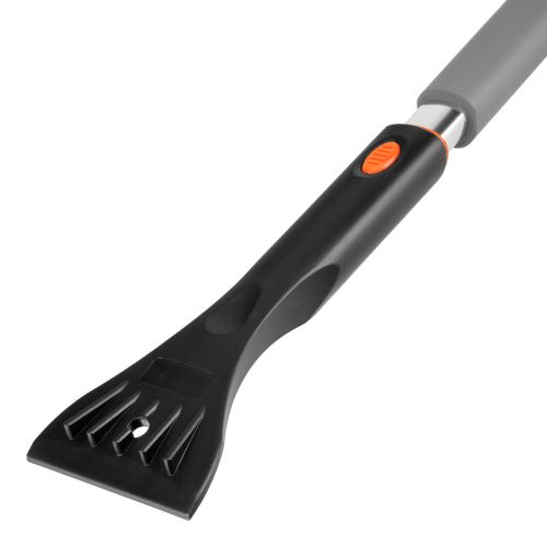 Щетка-сметка для снега со скребком и водосгоном, телескопическая, поворотная голова Stels купить в Москве с доставкой по всей России | ProtosMarket.ru