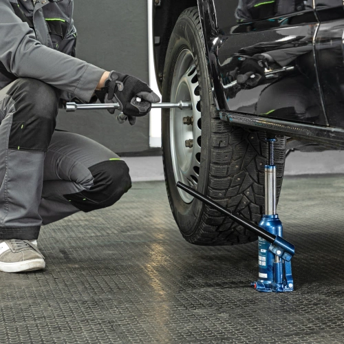 Домкрат гидравлический бутылочный, 4 т, h подъема 188-363 мм, в пластиковом кейсе Stels купить в Москве с доставкой по всей России | ProtosMarket.ru