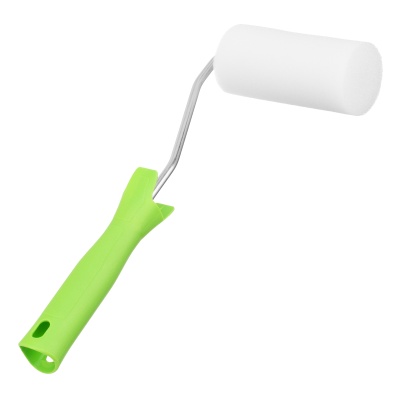 Валик "Поролон" с ручкой и 2 шубки 100 мм, D 42 мм, D ручки 6 мм Сибртех купить в Москве с доставкой по всей России | ProtosMarket.ru