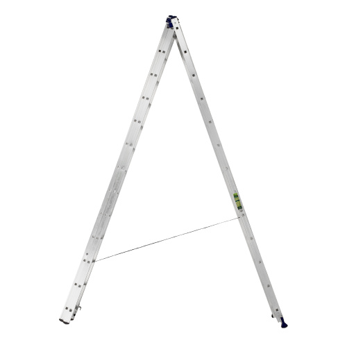 Лестница, 3 х 13 ступеней, алюминиевая, трехсекционная, Сибртех купить в Москве с доставкой по всей России | ProtosMarket.ru