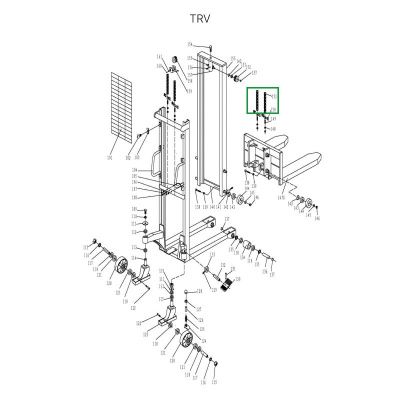 Цепь гидроузла для TRV1530 купить в Москве с доставкой по всей России | ProtosMarket.ru