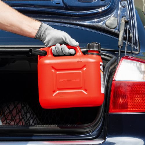 Канистра вертикальная 5 л, пластиковая Stels купить в Москве с доставкой по всей России | ProtosMarket.ru