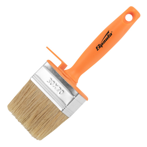 Кисть-ракля, 30 х 70 мм, натуральная щетина, пластмассовый корпус, пластмассовая ручка Sparta купить в Москве с доставкой по всей России | ProtosMarket.ru