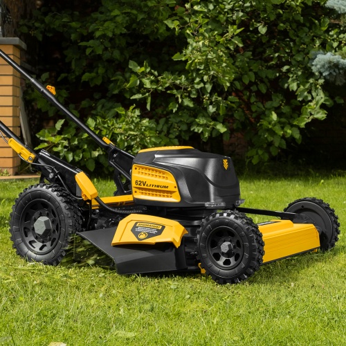 Газонокосилка аккумуляторная самоходная бесщет., RLMS560-62, 560 мм, Li-ion, 62В Denzel купить в Москве с доставкой по всей России | ProtosMarket.ru