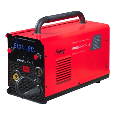 Полуавтомат сварочный инверторный FUBAG IRMIG 200 SYN LED с горелкой 250 А в комплекте купить в Москве с доставкой по всей России | ProtosMarket.ru