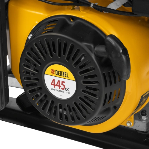 Генератор бензиновый PS 80 EA, 8.0 кВт, 230 В, 25 л, коннектор автоматики, электростартер Denzel купить в Москве с доставкой по всей России | ProtosMarket.ru