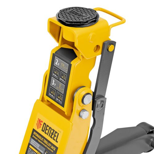 Домкрат гидравлический подкатной, 2/3 т, 98-770 мм, быстрый подъем, низ. подхват, проф, SUV Denzel купить в Москве с доставкой по всей России | ProtosMarket.ru