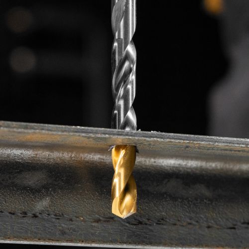 Набор сверл по металлу, 1-10 мм, Р6М5К8-TiN, Golden Tip, 10 шт Denzel купить в Москве с доставкой по всей России | ProtosMarket.ru