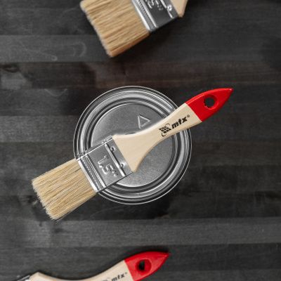 Кисть плоская "Стандарт" 1.5" (38 мм) натуральная щетина, деревянная ручка MTX купить в Москве с доставкой по всей России | ProtosMarket.ru