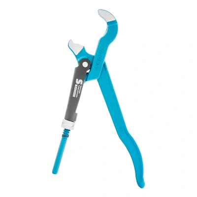 Ключ трубный рычажный, №0, 0.5, цельнокованый, CrV, тип "S" Gross купить в Москве с доставкой по всей России | ProtosMarket.ru