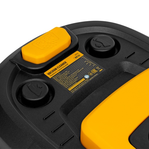 Пылесос строительный RVC30, 1400 Вт, бак 30 л, шланг 3 м, розетка с автосинхр. Denzel купить в Москве с доставкой по всей России | ProtosMarket.ru