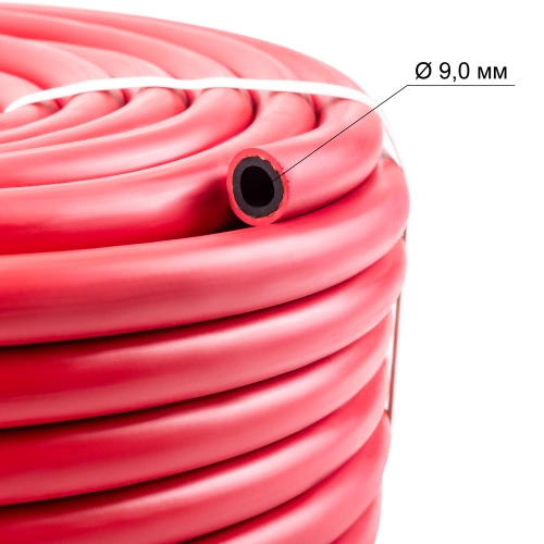 Рукав д.9.0мм красный (бухта 40 метров, пр-во FoxWeld/КНР) купить в Москве с доставкой по всей России | ProtosMarket.ru