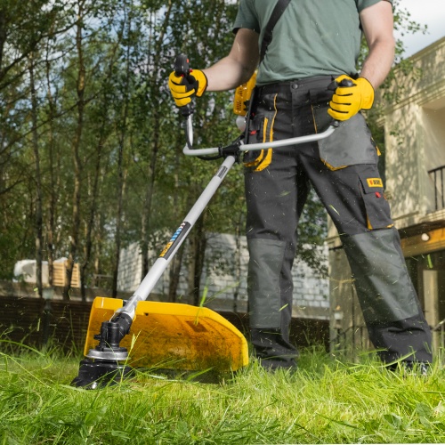 Триммер бензиновый DTL-33, 33 см3, неразъемная штанга Denzel купить в Москве с доставкой по всей России | ProtosMarket.ru