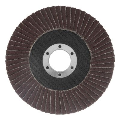 Круг лепестковый торцевой КЛТ-1, зернистость Р40(40Н) 115 х 22.2 мм, "БАЗ" купить в Москве с доставкой по всей России | ProtosMarket.ru