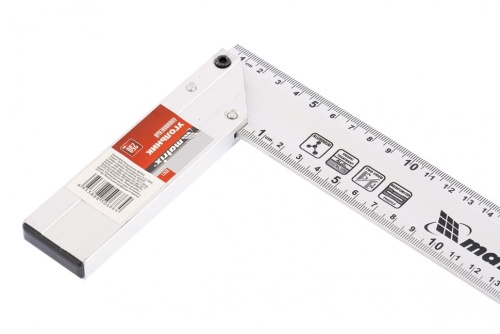 Угольник, 250 мм, алюминиевый, литой Matrix купить в Москве с доставкой по всей России | ProtosMarket.ru