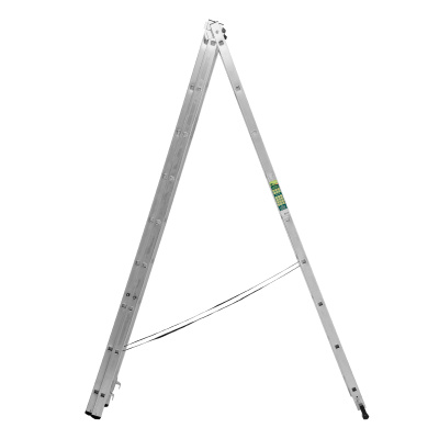 Лестница, 3 х 9 ступеней, алюминиевая, трехсекционная, Сибртех купить в Москве с доставкой по всей России | ProtosMarket.ru