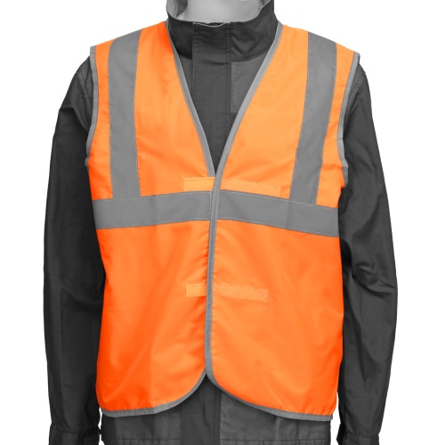 Жилет сигнальный, оранжевый, размер XL Сибртех купить в Москве с доставкой по всей России | ProtosMarket.ru