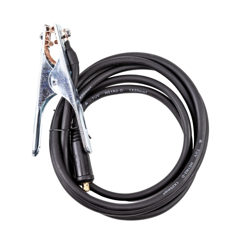 Кабель сварочный_Клемма 300А_Вилка 10-25, сеч. 20 мм2, 3 м купить в Москве с доставкой по всей России | ProtosMarket.ru