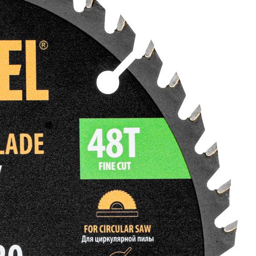 Пильный диск по дереву ф165 х 20 мм, 48 зубьев, тонкий Denzel купить в Москве с доставкой по всей России | ProtosMarket.ru