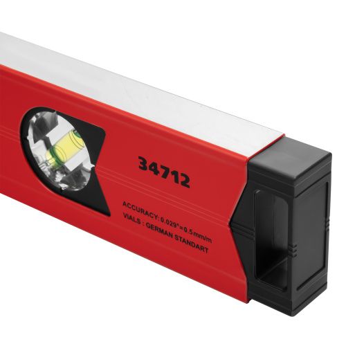 Уровень алюминиевый магнитный, 1200 мм, фрезерованный, 3 глазка (1 зеркальный) усиленный Matrix купить в Москве с доставкой по всей России | ProtosMarket.ru