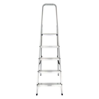 Стремянка усиленная, 5 ступеней, алюминиевая, MTX купить в Москве с доставкой по всей России | ProtosMarket.ru