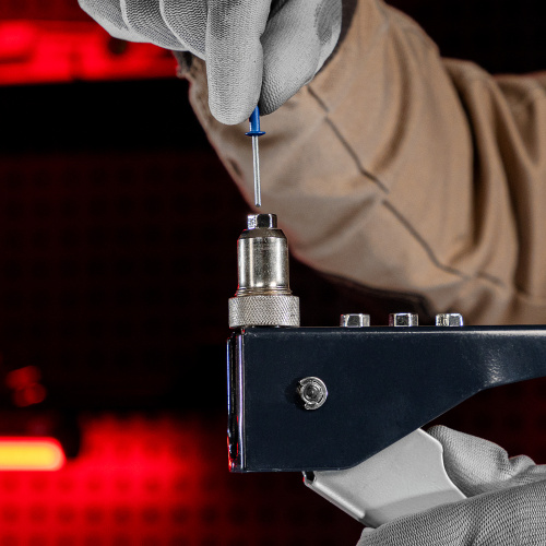 Заклепки 4.0 х 10 мм RAL 5005, синие, 50 шт Matrix купить в Москве с доставкой по всей России | ProtosMarket.ru