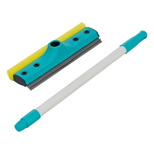 Щетка-окномойка с водосгоном, пластиковый черенок, 430х220 мм, Home Palisad купить в Москве с доставкой по всей России | ProtosMarket.ru