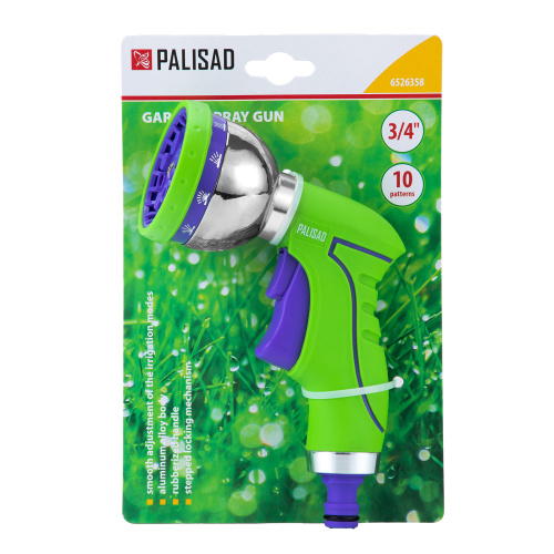 Пистолет-распылитель, 10 режимов, металлический корпус Palisad купить в Москве с доставкой по всей России | ProtosMarket.ru