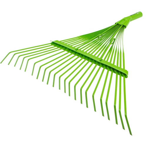 Грабли веерные стальные, 565 мм, 22 плоских зуба, эмалированные, усиленные, без черенка, Palisad купить в Москве с доставкой по всей России | ProtosMarket.ru